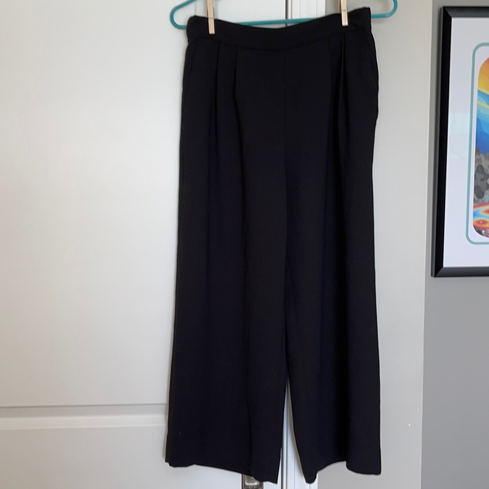 J. Crew wide leg pull on pants